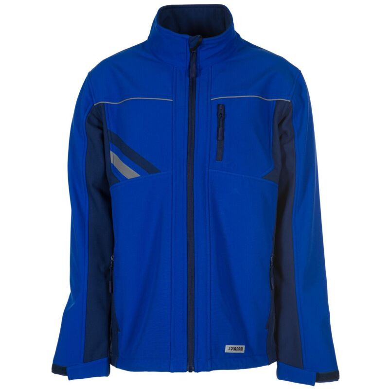 Veste Softshell Highline, bleu grain, Taille xl