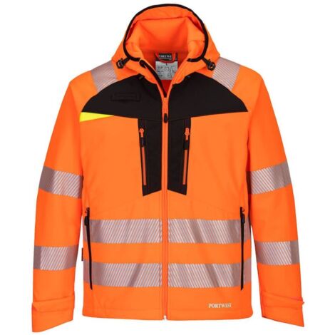 Veste Softshell HV DX4 PORTWEST Orange 3XL.
