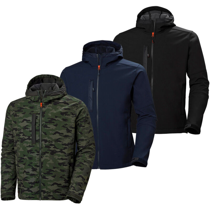 FP - Veste de travail helly hansen Softshell Kensington - Camo taille m - 74230970