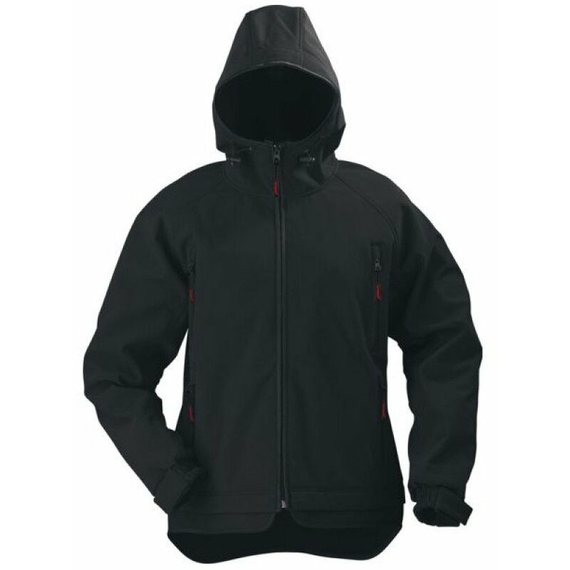 Veste softshell mixte yin noirtxs 19585-no-xs