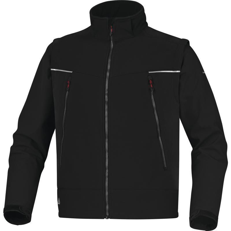 Veste Softshell 2 En 1 Orsa - Noir - Taille l