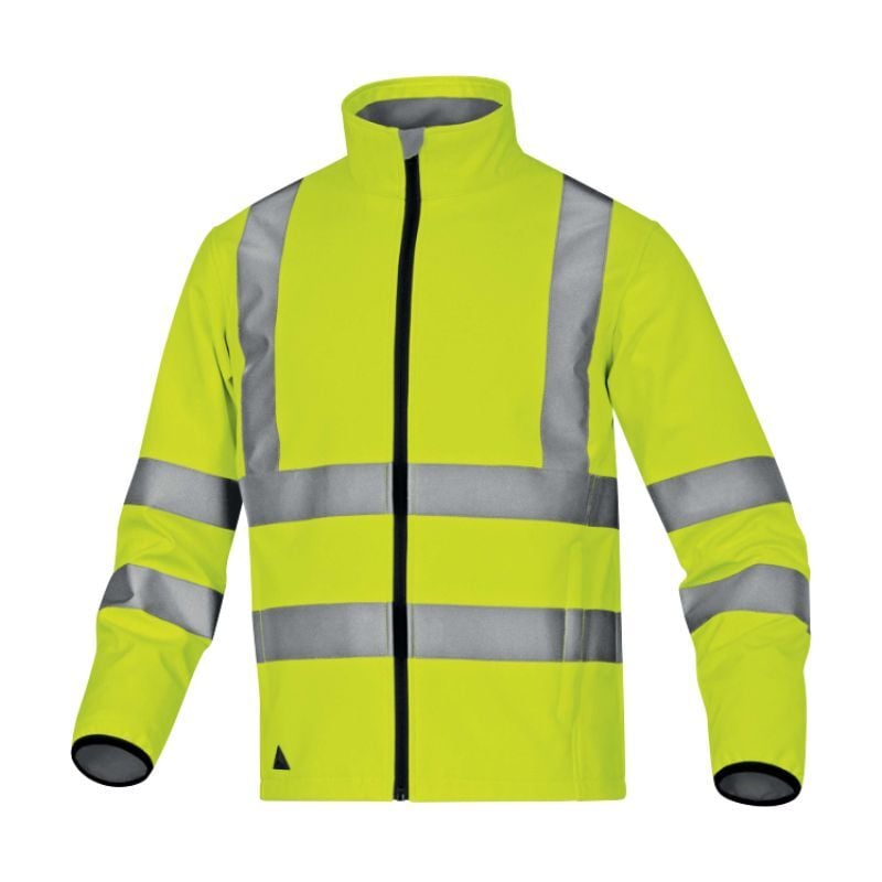 Veste jaune fluo lega Delta Plus softshell polyester 3 couches laminées - legaja 58/60 (2XL)