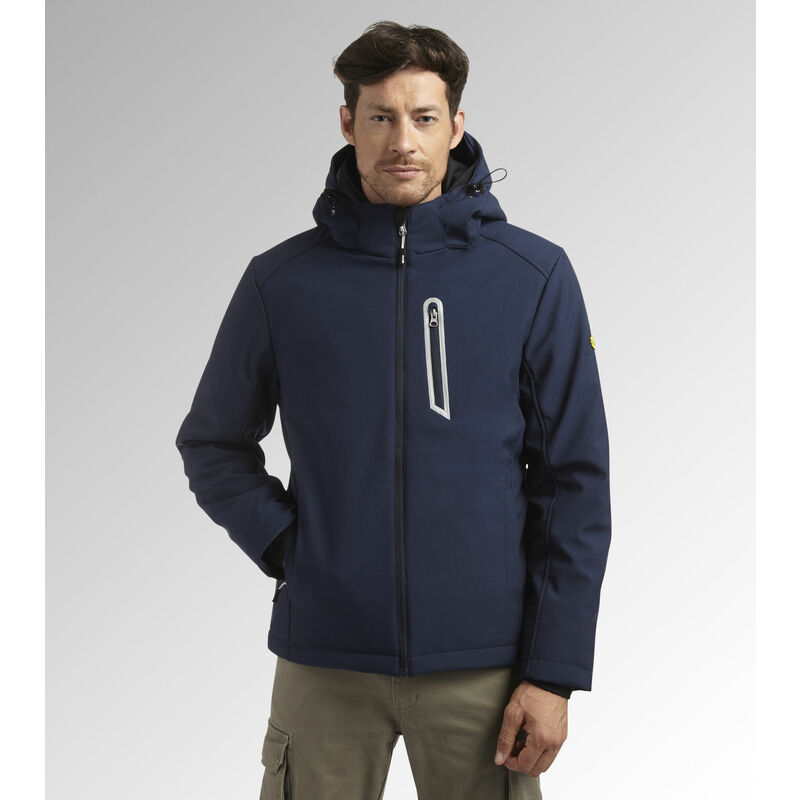 Veste de travail softshell padded sail - Bleu Marine s