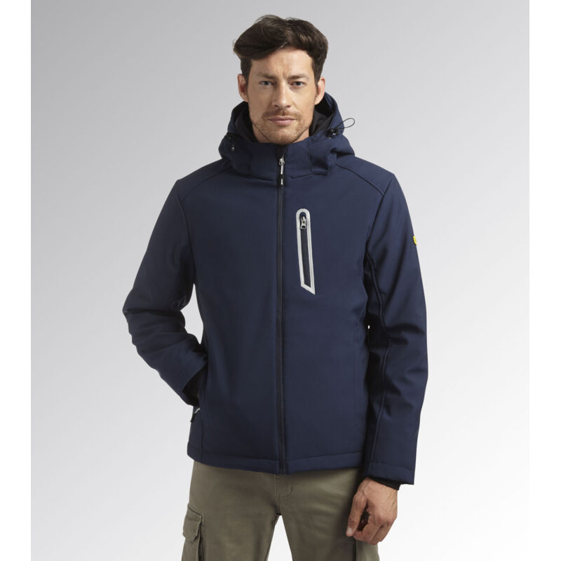 Veste de travail Diadora Utility Padded Softshell Sail - m - Bleu