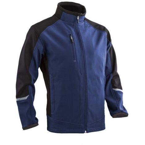 Veste softshell respirante Coverguard TORI Noir / Bleu 3XL