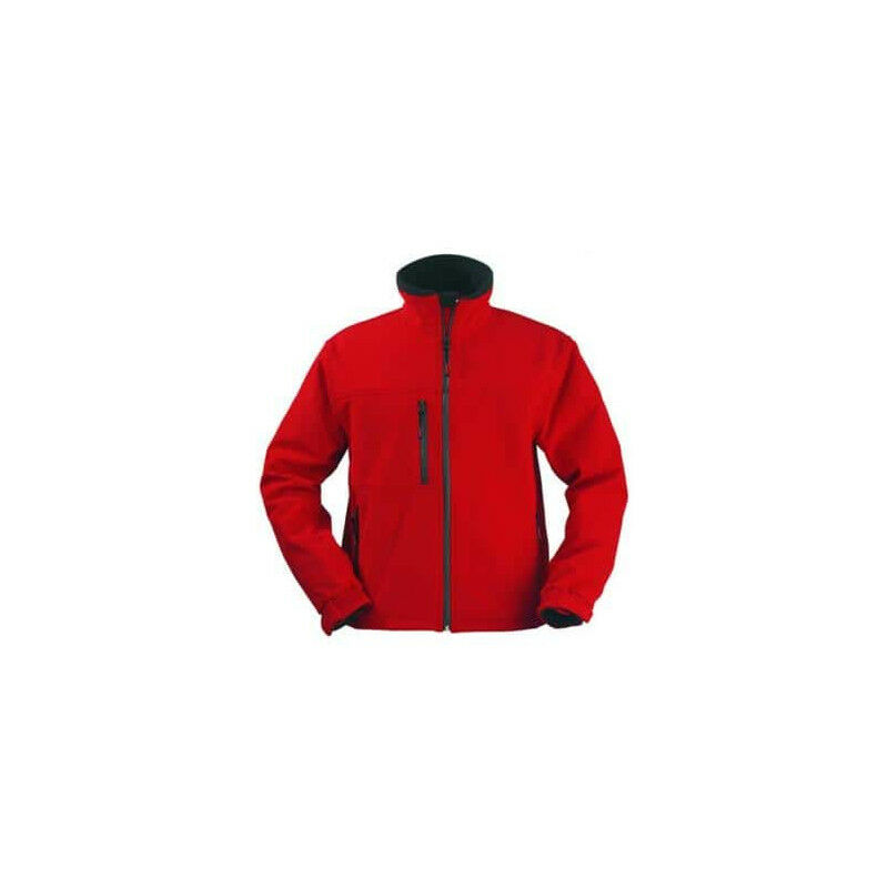 Veste Softshell rouge Yang Coverguard taille xxl