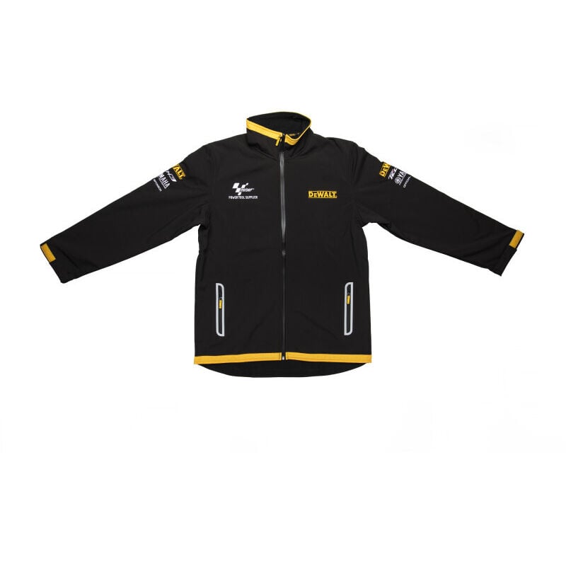 Veste Softshell yamaha TECH3 noir/jaune tl Dewalt promovis-gla