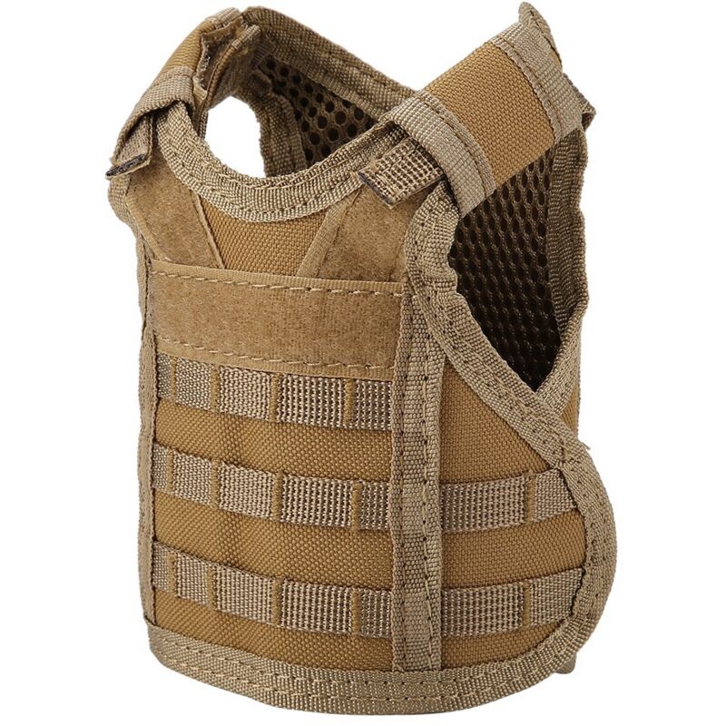 Veste Tactique Molle Mini pour Canette de Bière Décoration Sofa