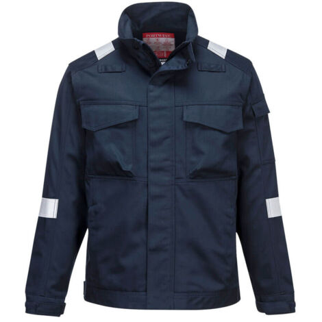 Veste Ultra Bizflame couleur : Marine taille S - PORTWEST