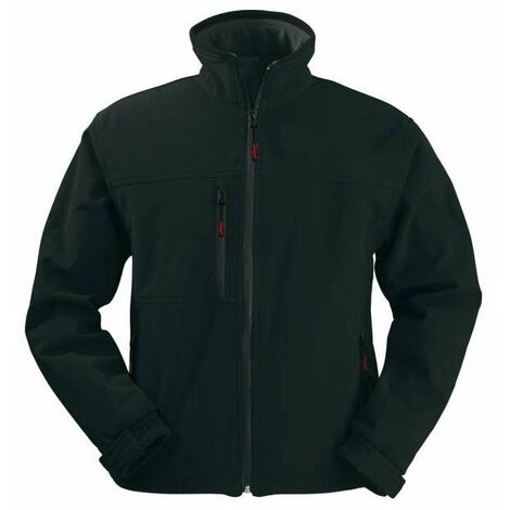 Veste Yang Softshell Etanche Et Respirant Noir Taille Xxl