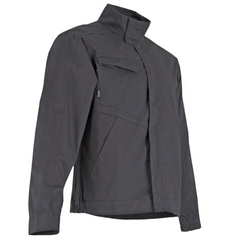 Veste zippée multipoche zéro métal LMA JAUGE Gris L