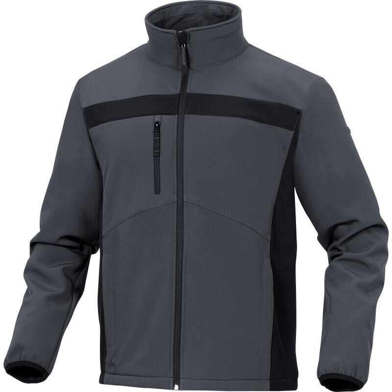 Veste sofshell gris/noir T3XL - DELTA PLUS - LULE2GR3X