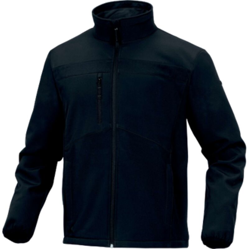 Veste Delta Plus softshell polyester/elasthane LULEA2 gris / noir - LULE2GR0 48/50 (m)