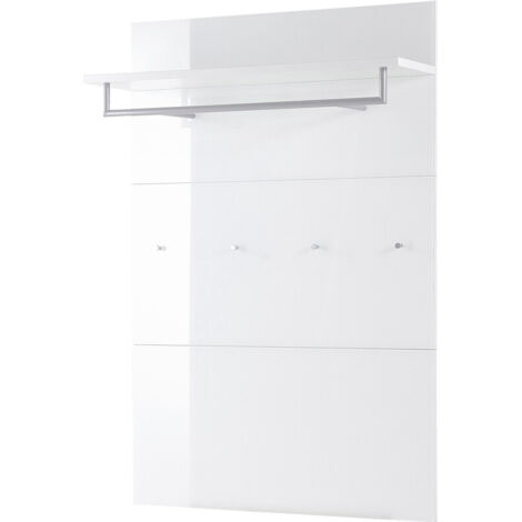 Vestiaire ouvert moderne blanc Pascaline