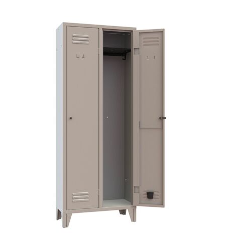 Vestiaire vestiaire métallique 2 places bureau gym Stylo
