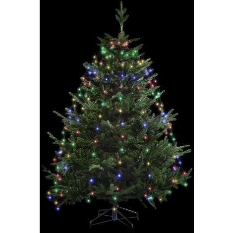 Vestido luminoso cobre 170 LED 1,65 m exterior multicolor - Feeric lights & christmas