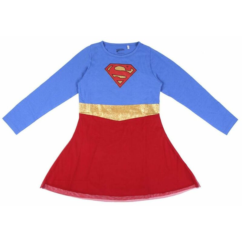 

Vestido Azul Rojo 10 Años - Superman