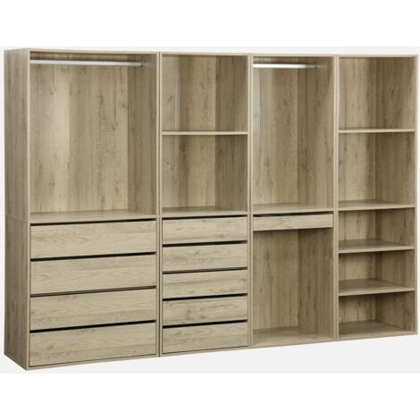 SWEEEK Vestidor Módulo de 4 elementos