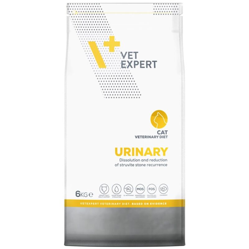VET EXPERT Veterinary Diet Urinary Cat - croquettes pour chats - 6 kg