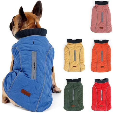 Vêtements chauds pour animaux de compagnie, XS-bleu