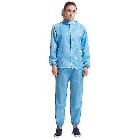 Vêtements de protection électrostatiques - Vêtements électrostatiques anti-poussière - Taille L