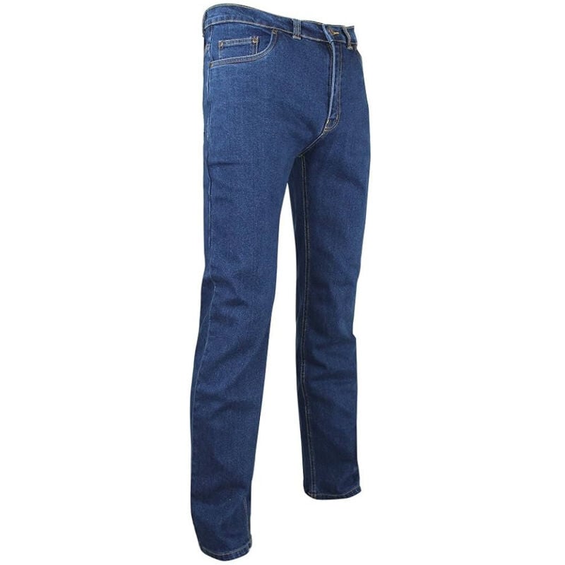 Jeans LMA 127236 memphis taille 52 bleu denim extensible 5 poches western
