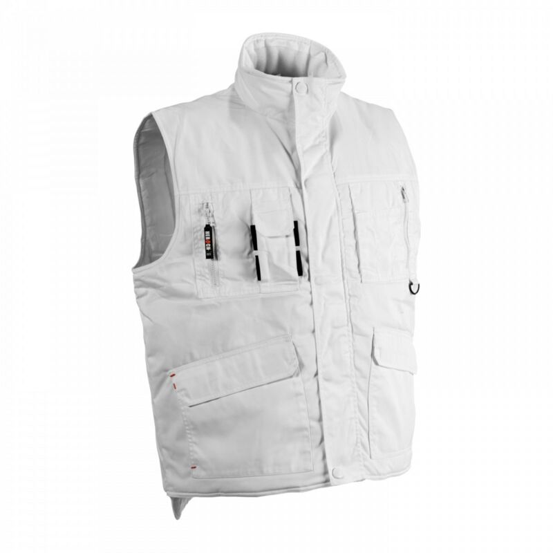 Gilet sans manches multipoches Donar Herock Blanc xl