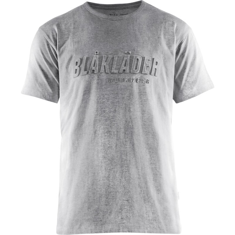 T-shirt gris Blaklader 3531 imprimé 3D - 353110439000 m