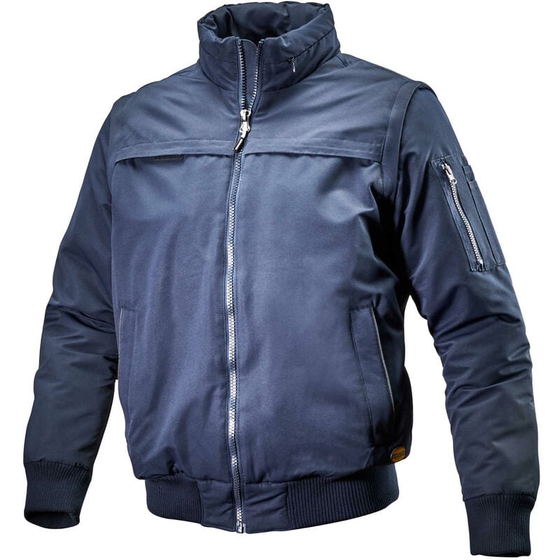 Blouson de travail Diadora bleu fonce type bomber d-swat windless - 17275660063 34/36 (s)