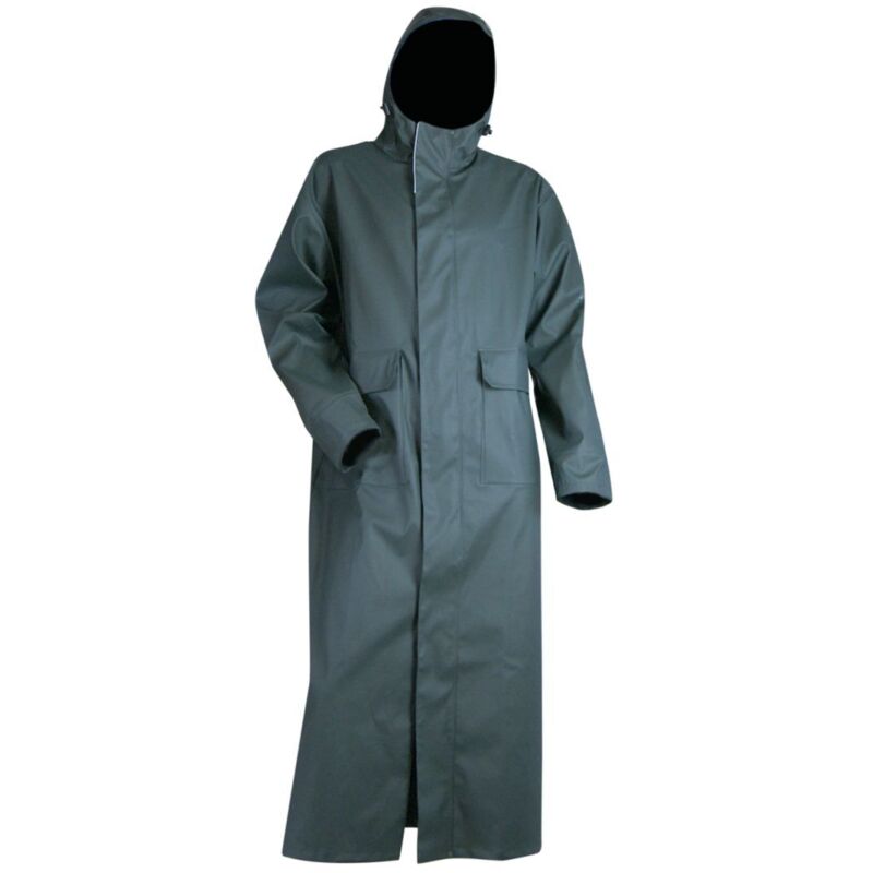 Pardessus imperméable kaki Brume LMA - Couleur Vert foncé - Taille Vêtement 2XL