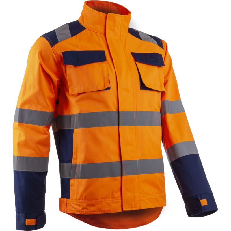 Coverguard - Veste de travail haute visibilité hibana - Orange FLuo s - 40/42