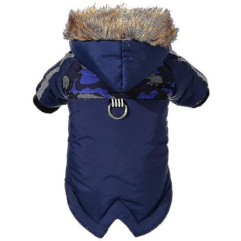 Vêtements d'hiver chauds pour petits chiens, costume de chiot bouledogue français