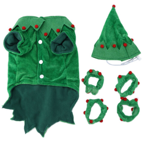 Vêtements pour animaux de compagnie, Cosplay amusant, Costumes de noël doux et confortables pour chiens et chats.