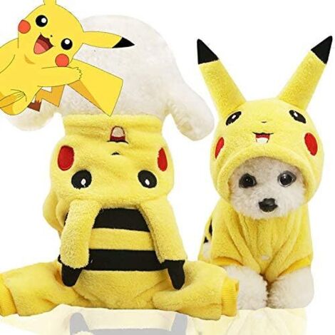 Vêtements pour chien (Jaune Pikachu 2XL)-Fei Yu