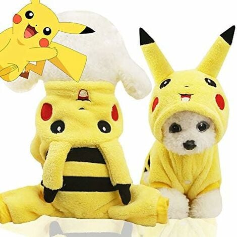 Vêtements pour chien (Jaune Pikachu S)-Fei Yu