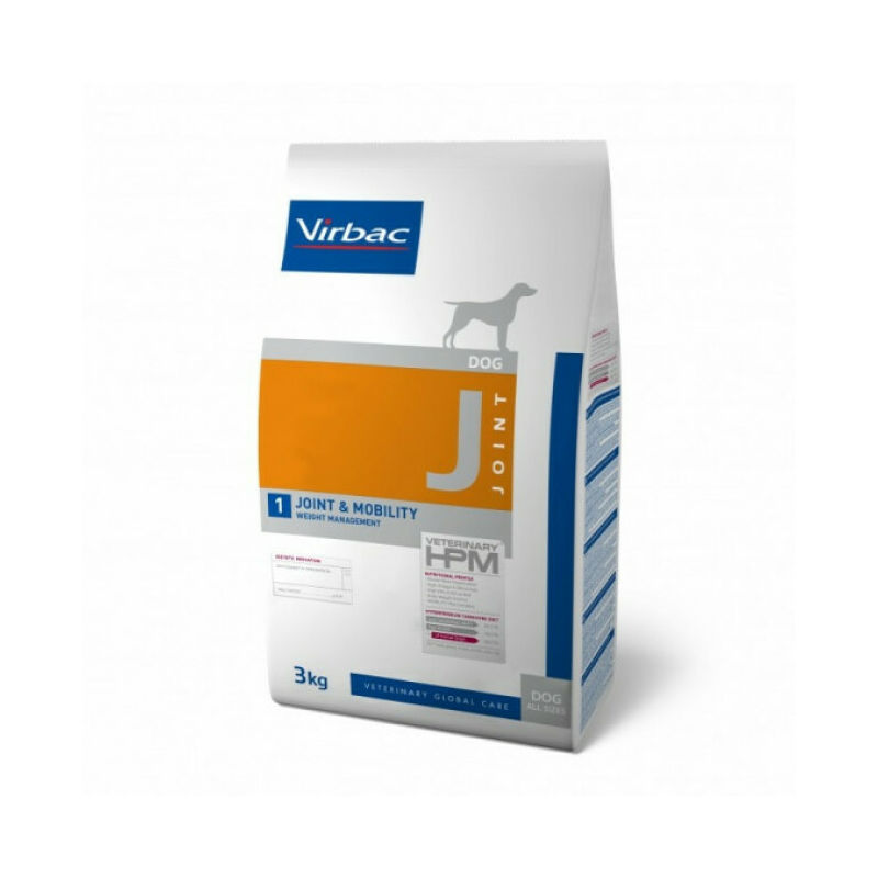 Croquettes pour chien Vet HPM J Joint & Mobility Sac 12 kg - Virbac