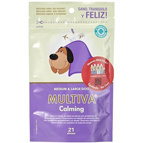 Vetnova Multiva calmante Medum e cane grande 21 mastica