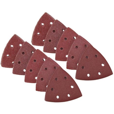 Veto Delta Schleifdreiecke 100 Blatt Schleifscheiben Sortiment 93x93x93 Deltaschleifer