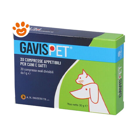 VetPlus Dog &amp Cat Gavispet Appetibili  - Confezione Da 30 Compresse