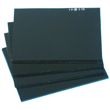 Vetri per maschere di protezione inattinici DIN11 - 75x98 mm - 10 pz