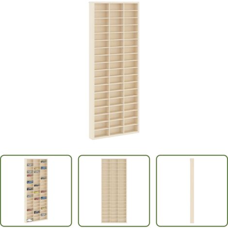 Vetrina in legno -  Vetrina a muro Beige 30 x 4,5 x 75 cm Legno multistrato