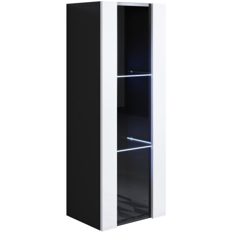 Armadietto Melamina 60x60 Armadio Sospeso Aitana Q1 Bianco - 60x60x30 Cm Per Parete Armadio Sospeso Parete