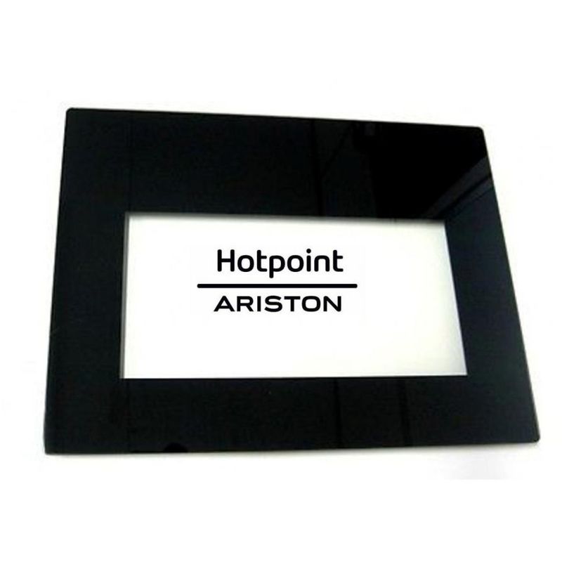 Image of Ariston Indesit - vetro esterno porta forno ariston hotpoint indesit FI51 Misure 426mm x 582mm