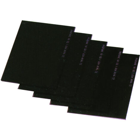 VETRO INATTINICO PER SALDATURA DIN 11  mm. 75x98 100.00 pz