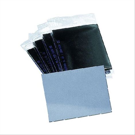 Vetro Inattinico per Schermo – DIN 10 (fino a 80A) / DIN 11 (fino a 175A) -50x105 / 100 Pezzi
