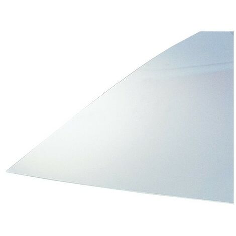 Lastra vetro sintetico spessore 4 mm dimensione 100 x 100 cm trasparente  finitura superficie liscia