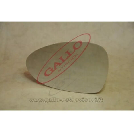 Vetro specchietto esterno lato dx compatibile con alfa romeo 147 dal 2009 al 201