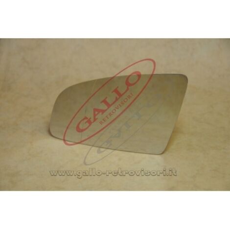 Vetro specchietto esterno lato dx compatibile con audi a3 dal 2003 al 2008