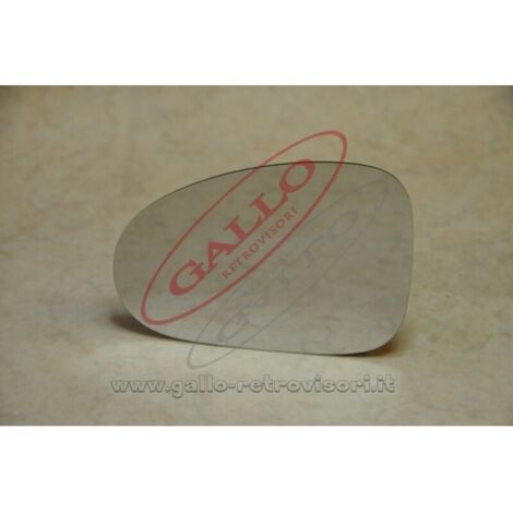 Vetro specchietto esterno lato dx compatibile con chevrolet spark fino al 2008