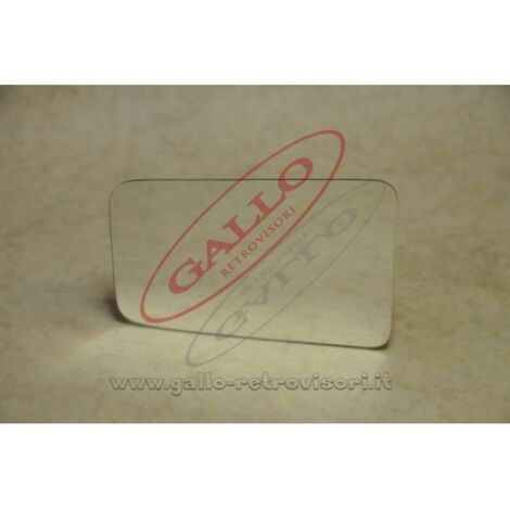 Vetro specchietto esterno lato dx compatibile con citroen bx dal 1986 al 1989